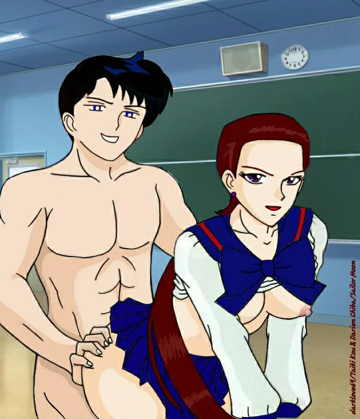 Darien Mamoru Chiba &amp; Taiki Kou Sailor Moon Hentai