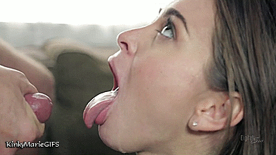 The beautiful scumshots on the face. (Women)