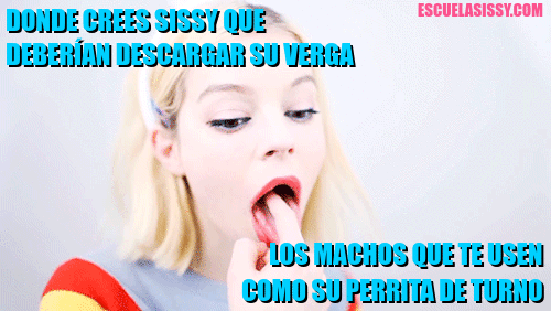 Sissy captions en español😳😏