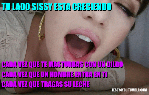 Sissy captions en español😳😏