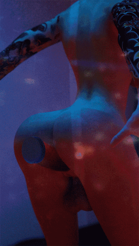 Arte porno de Smerinka 3: gifs de la camarera