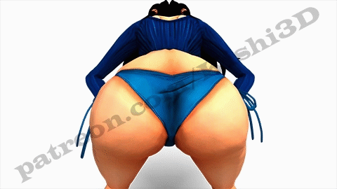Culos 3D GIFs