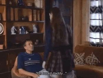 La nena se porta como puerca (gif)