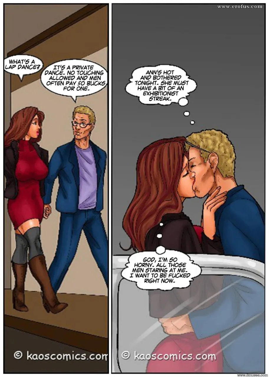 Recession Blues Wife Force To Strip - COMIC