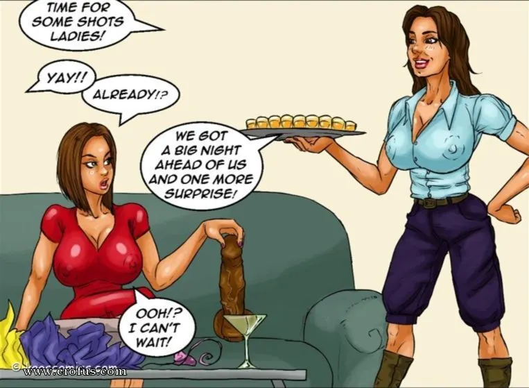 The bachelorette party - COMIC
