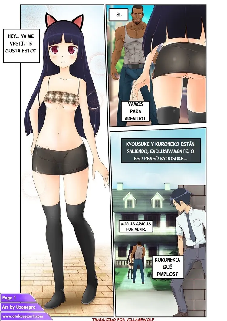 Kuroneko s Cuckolding - COMIC