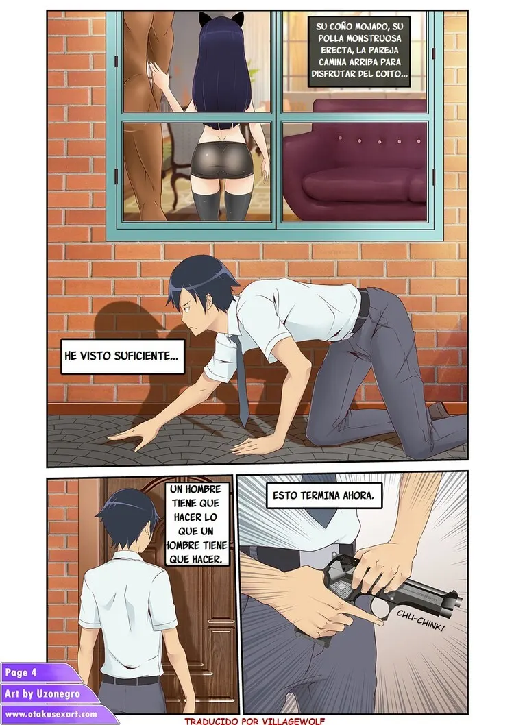 Kuroneko s Cuckolding - COMIC