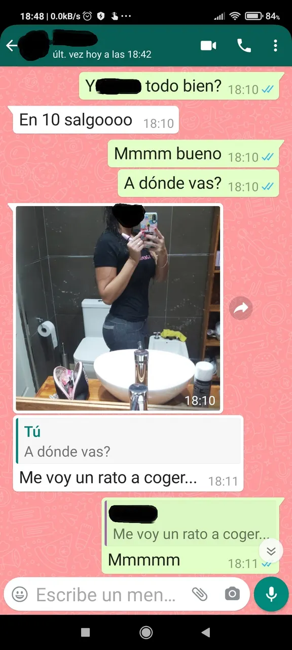otra vez mi esposa se va a coger...
