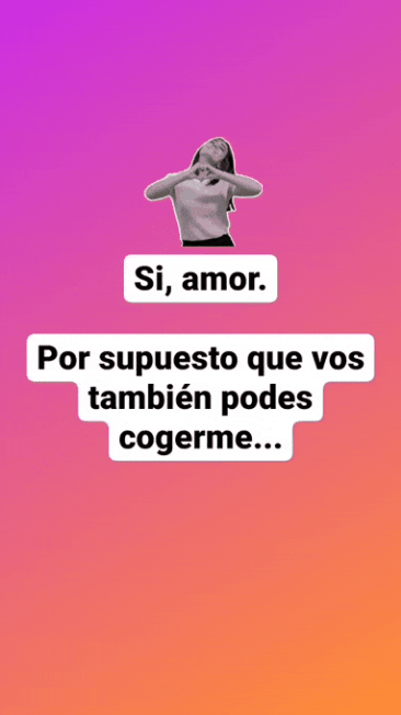 Nuevos Gifs hechos con mi corneadora noviecita