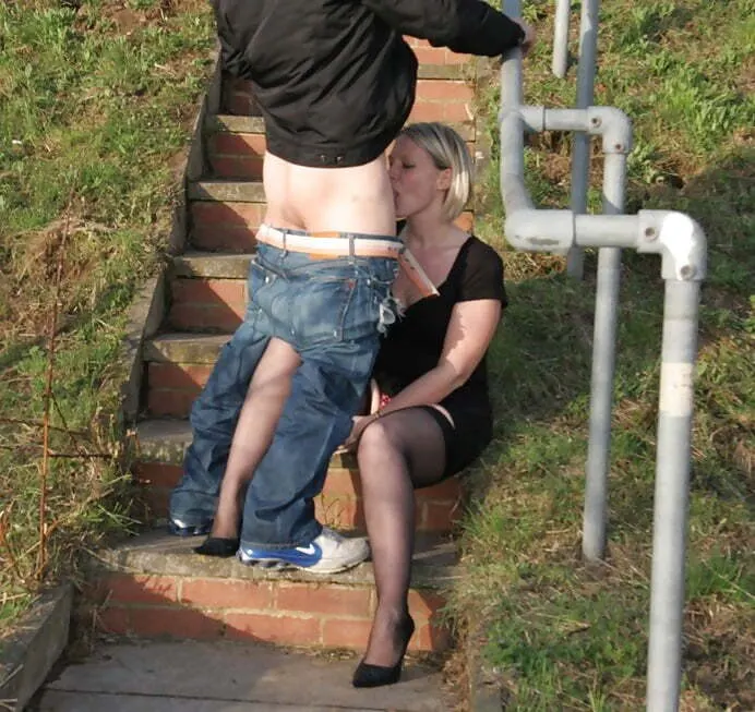 Donde se calienta la rubia...