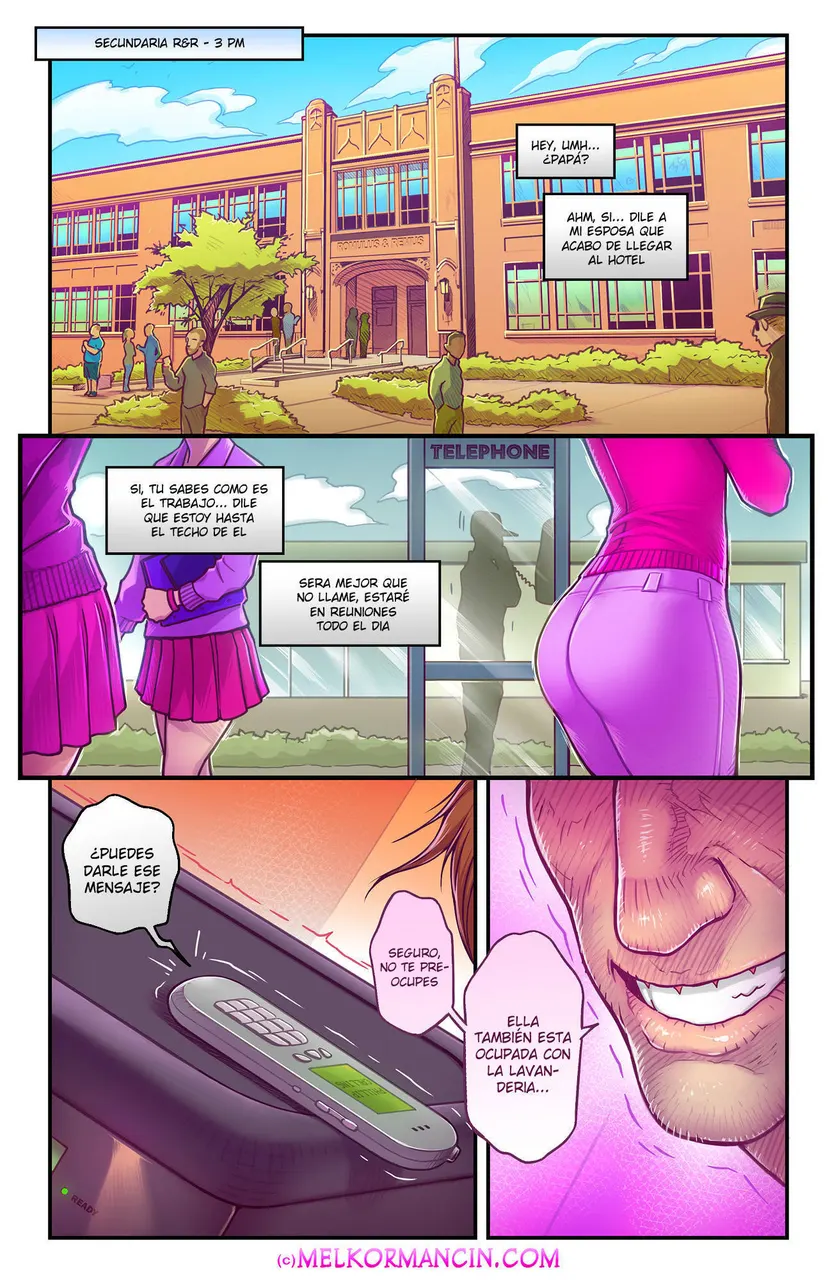 Naughty in law Animated 2 - Comic