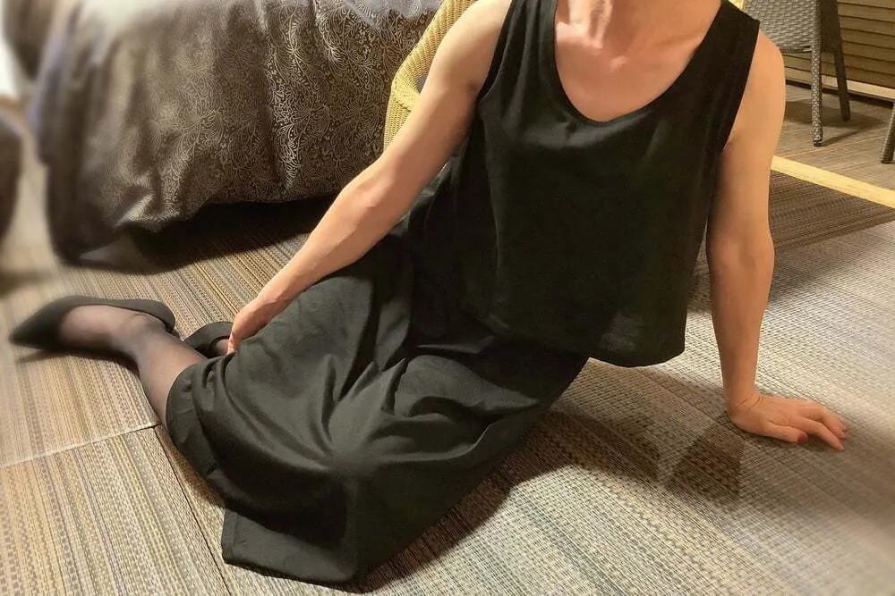 Modelando vestidito