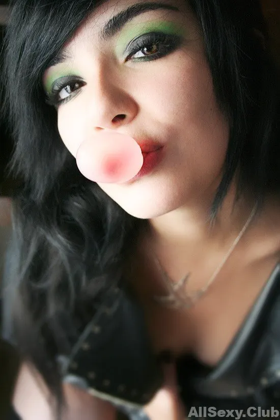 Hermosa Emo en Lencería