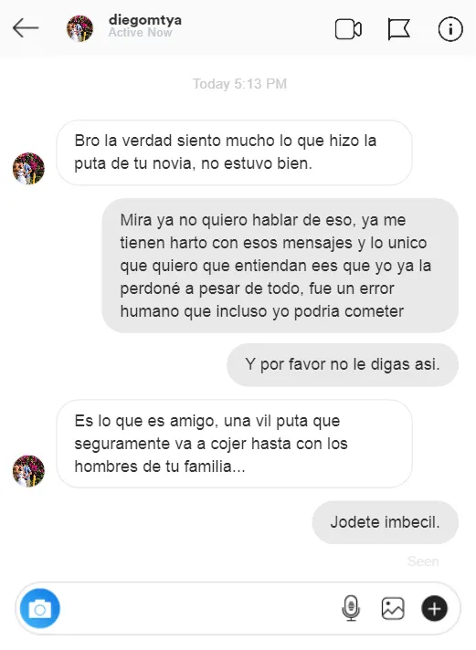 Kenia Gomez, la puta influencer que engañó a su novio.
