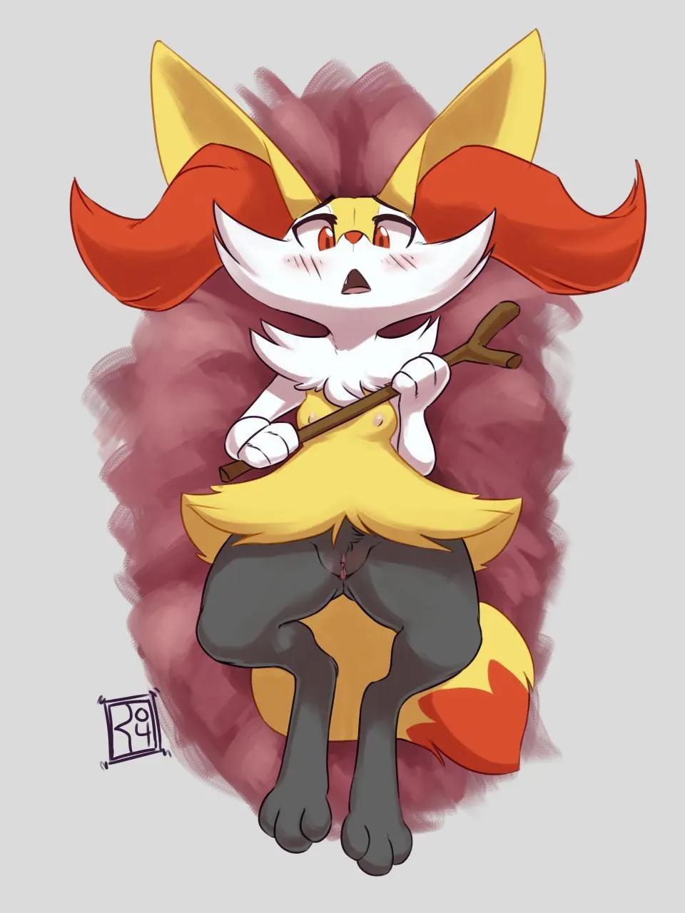 Diosas Furry 4: Braixen
