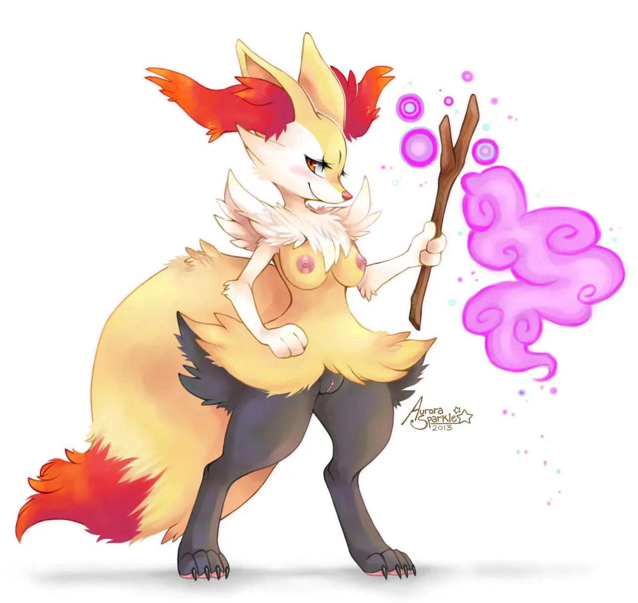 Diosas Furry 4: Braixen