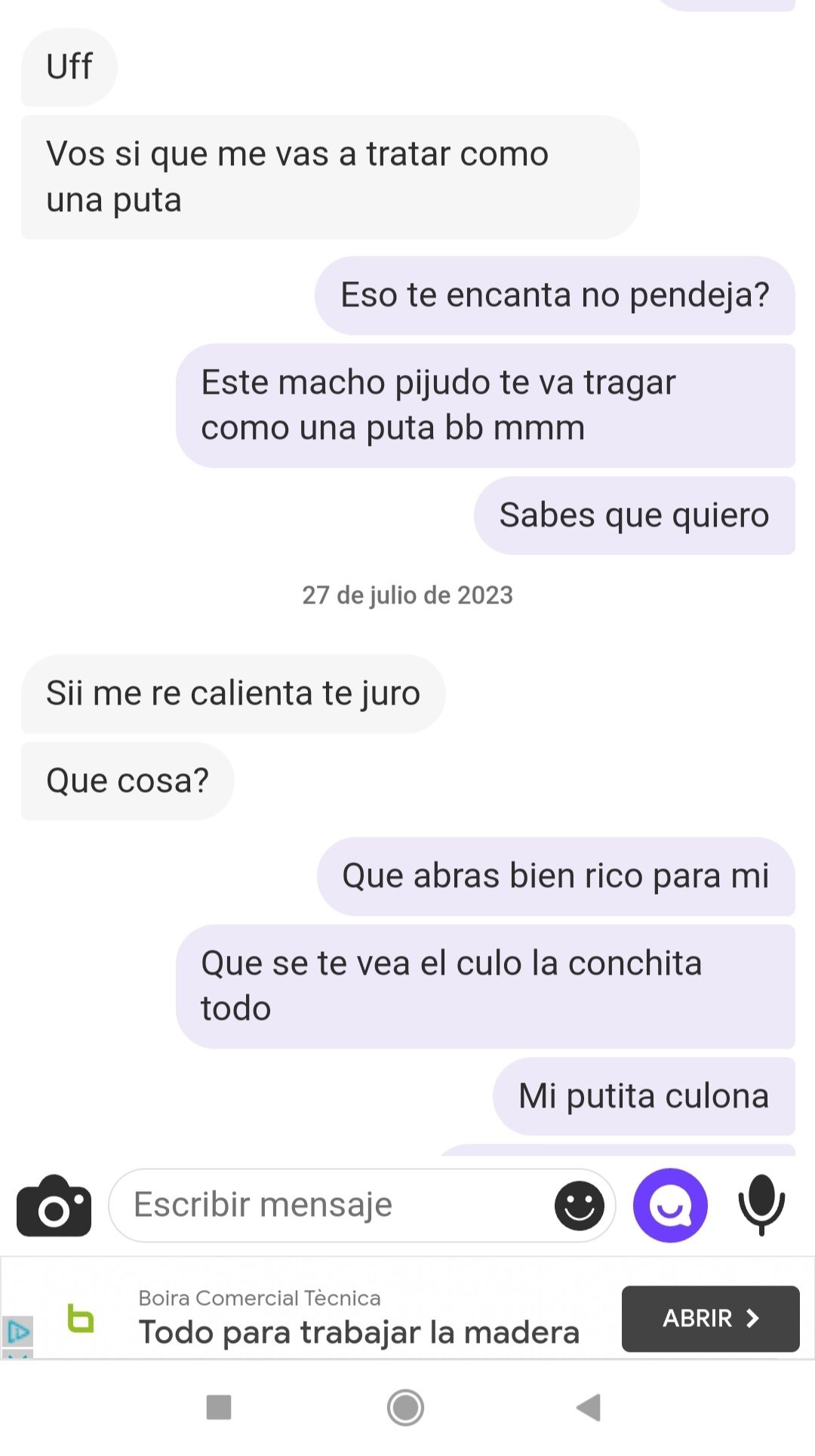Que hermosa puta por favor