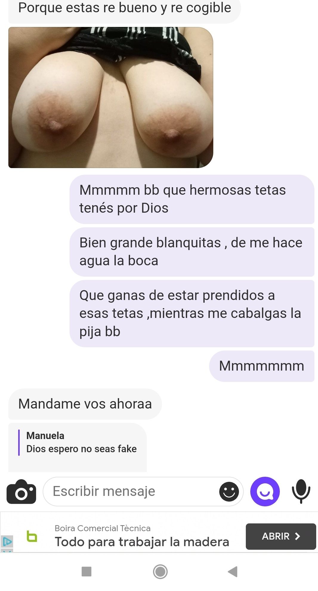 Que hermosa puta por favor