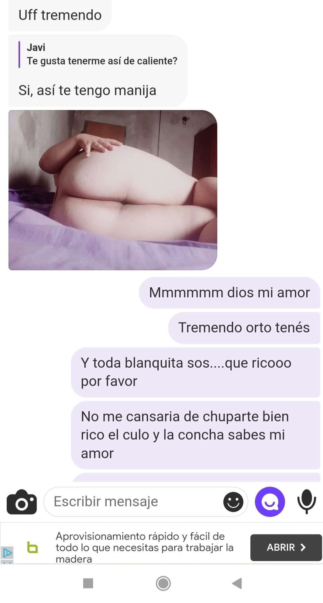 Que hermosa puta por favor