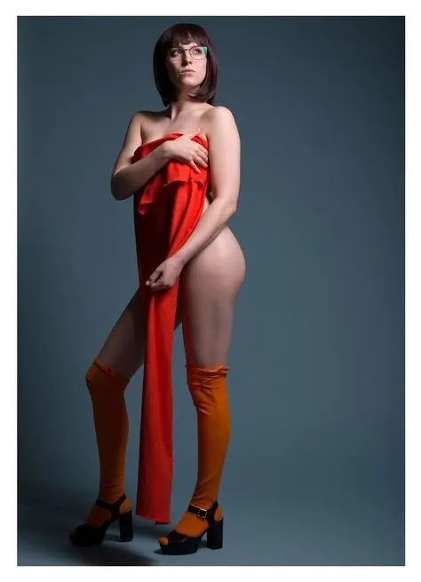 Cosplay adulto vilma scooby doo
