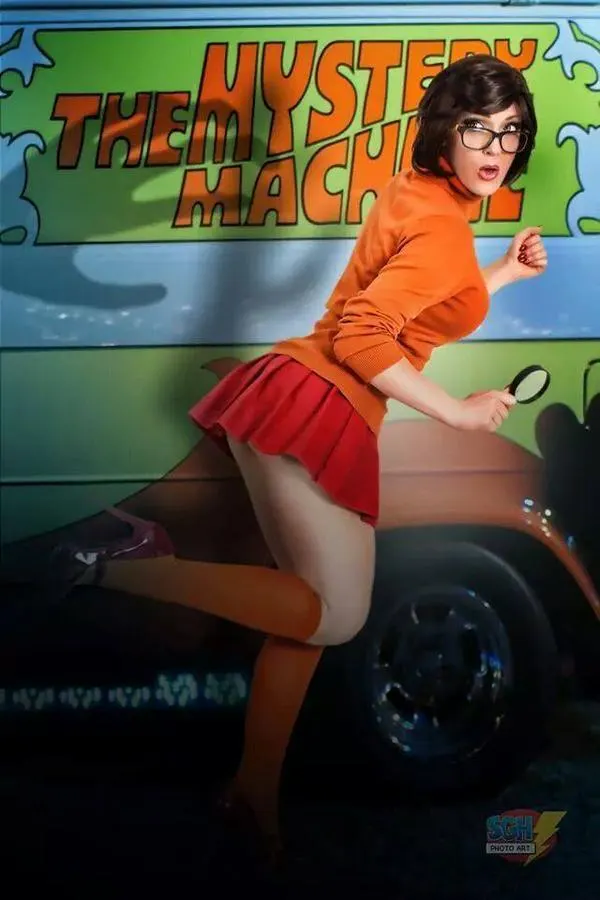 Cosplay adulto vilma scooby doo