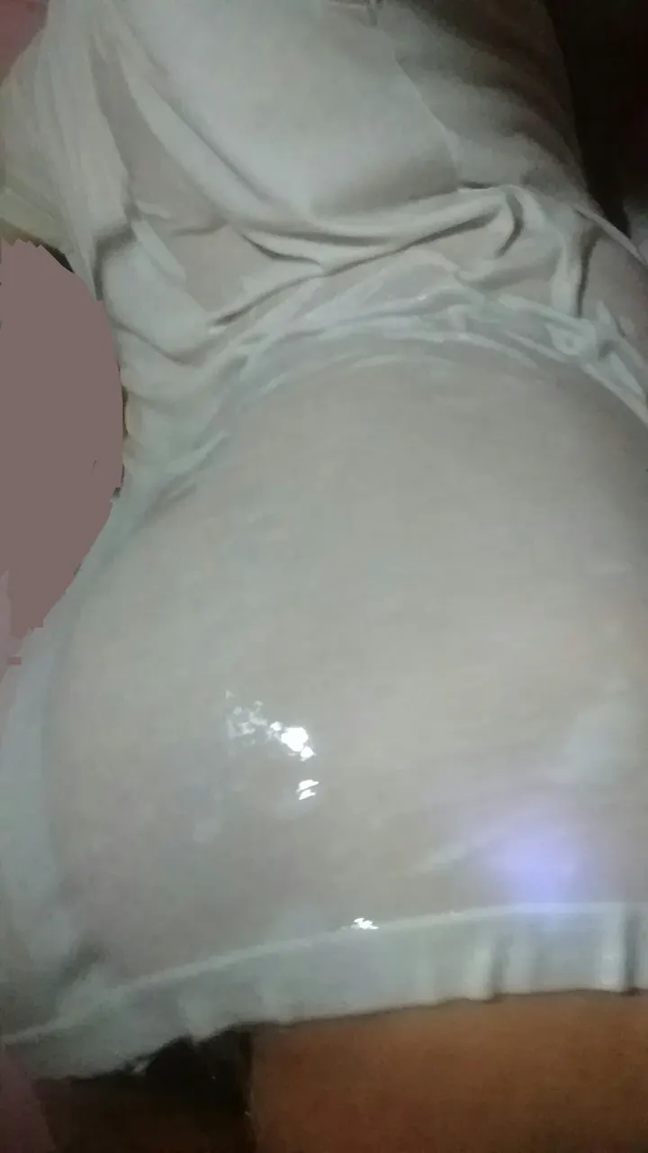 Mojándome en la ducha