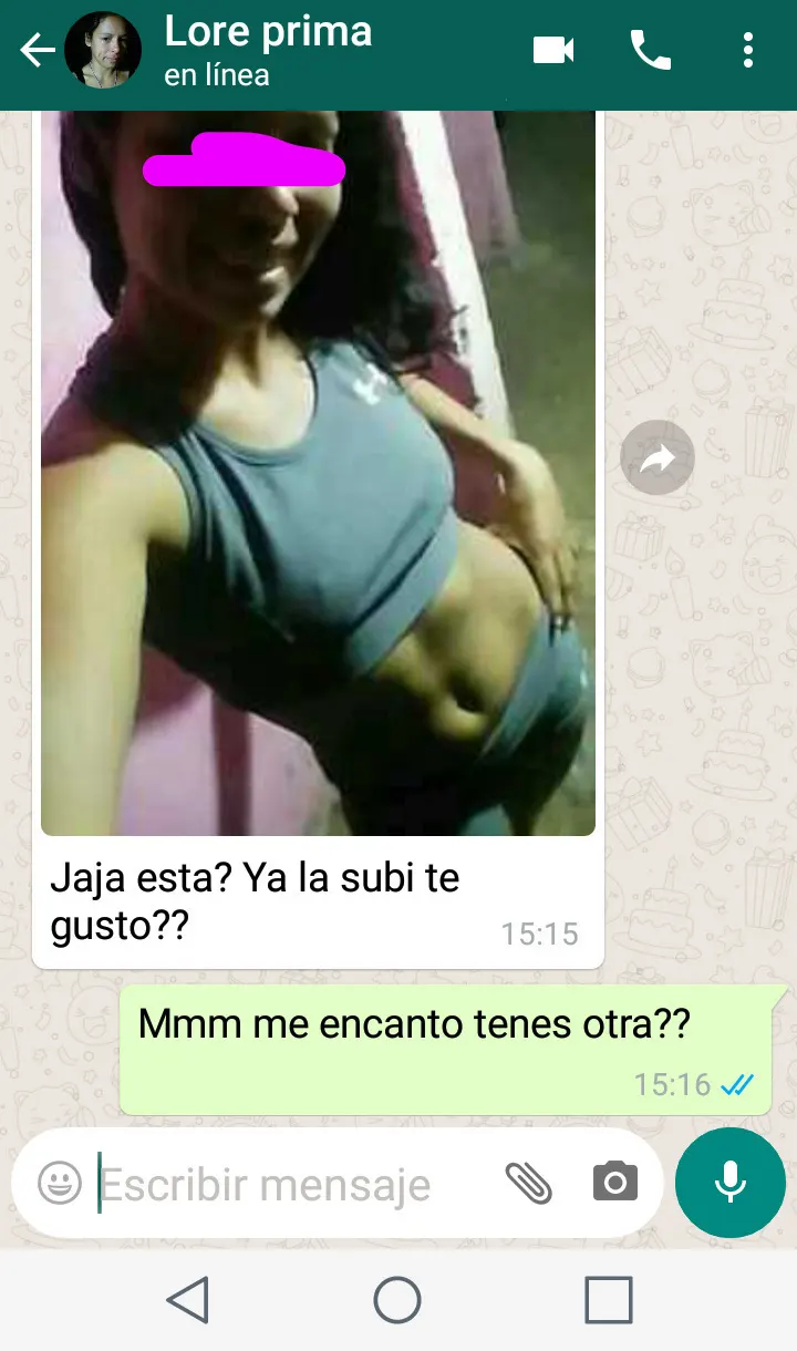 Mi prima x fin se dejó la putita