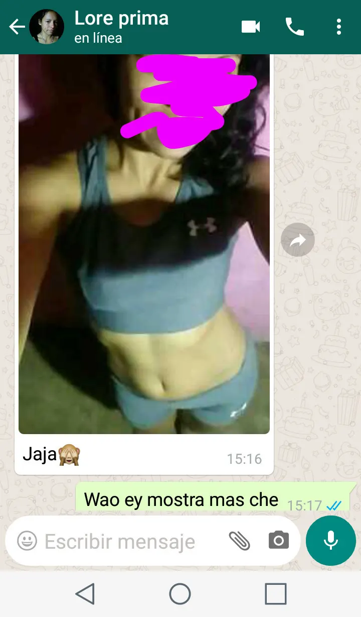 Mi prima x fin se dejó la putita