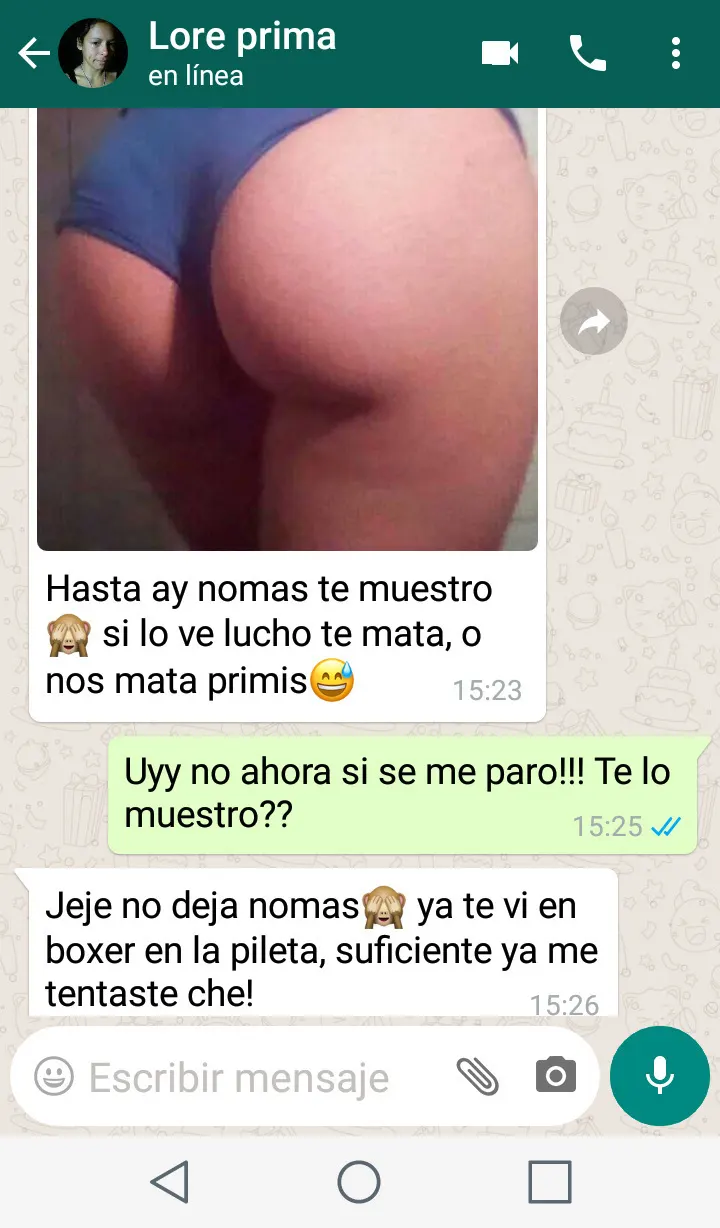 Mi prima x fin se dejó la putita
