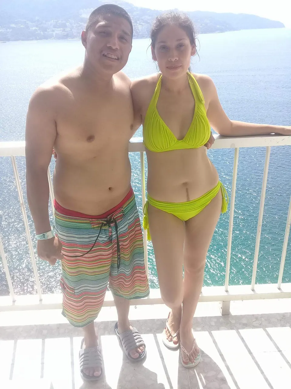 María y su esposo