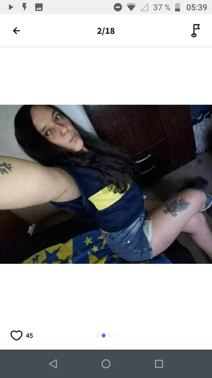 Putita de 38 años, de una app de citas