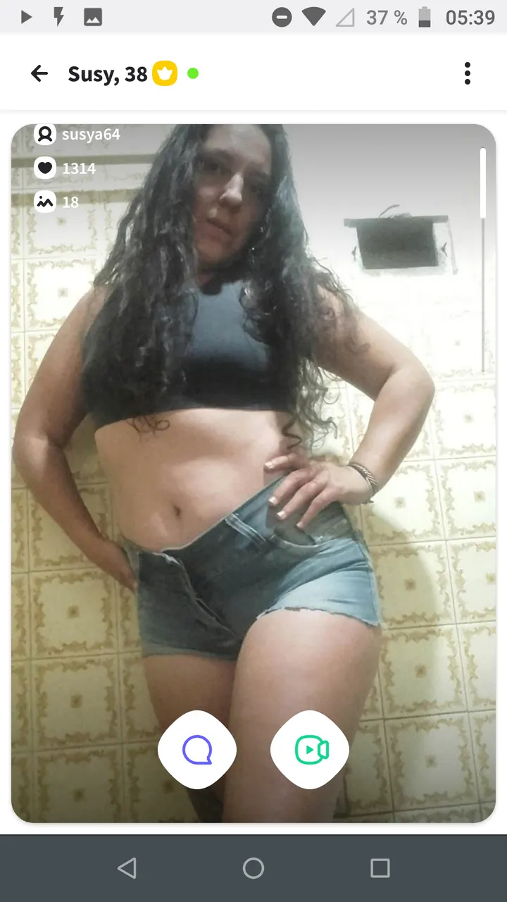 Putita de 38 años, de una app de citas