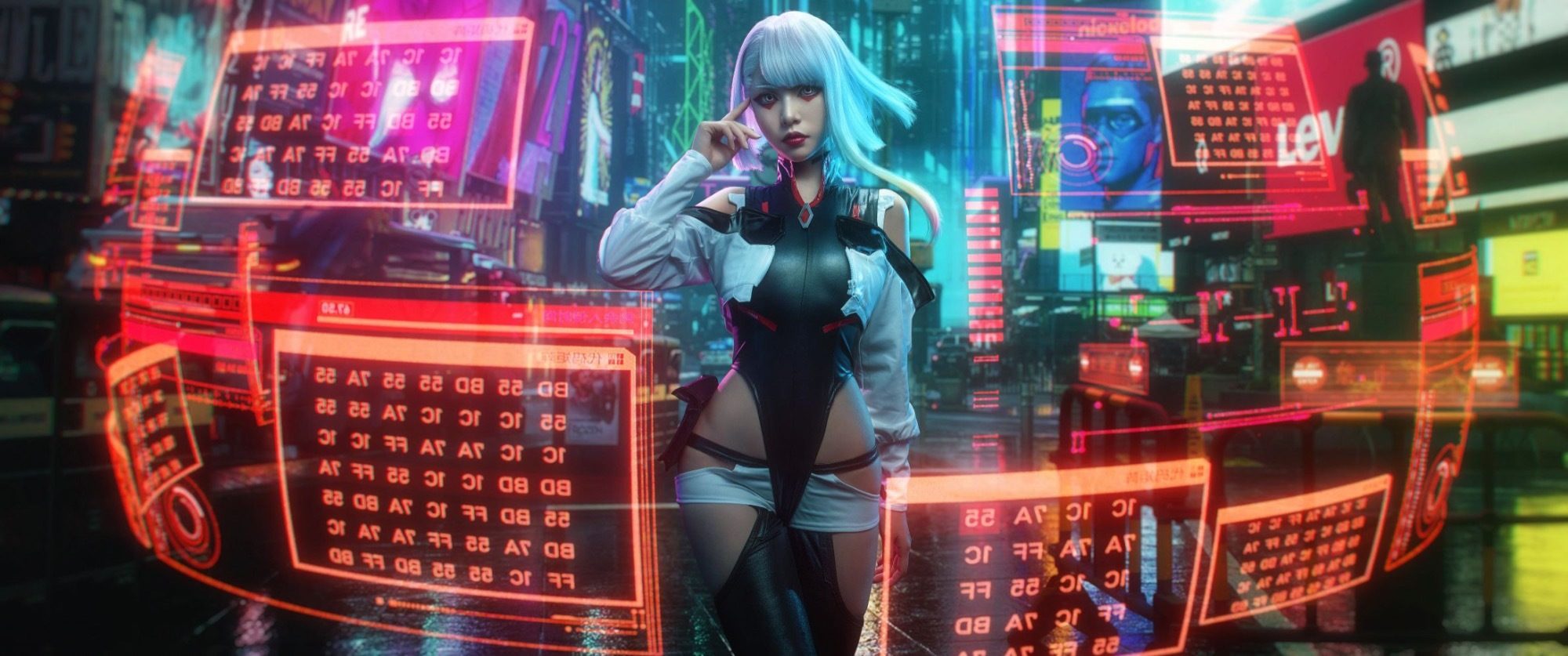 Nekokoyoshi 爆机少女喵小吉 - Lucy (Cyberpunk)