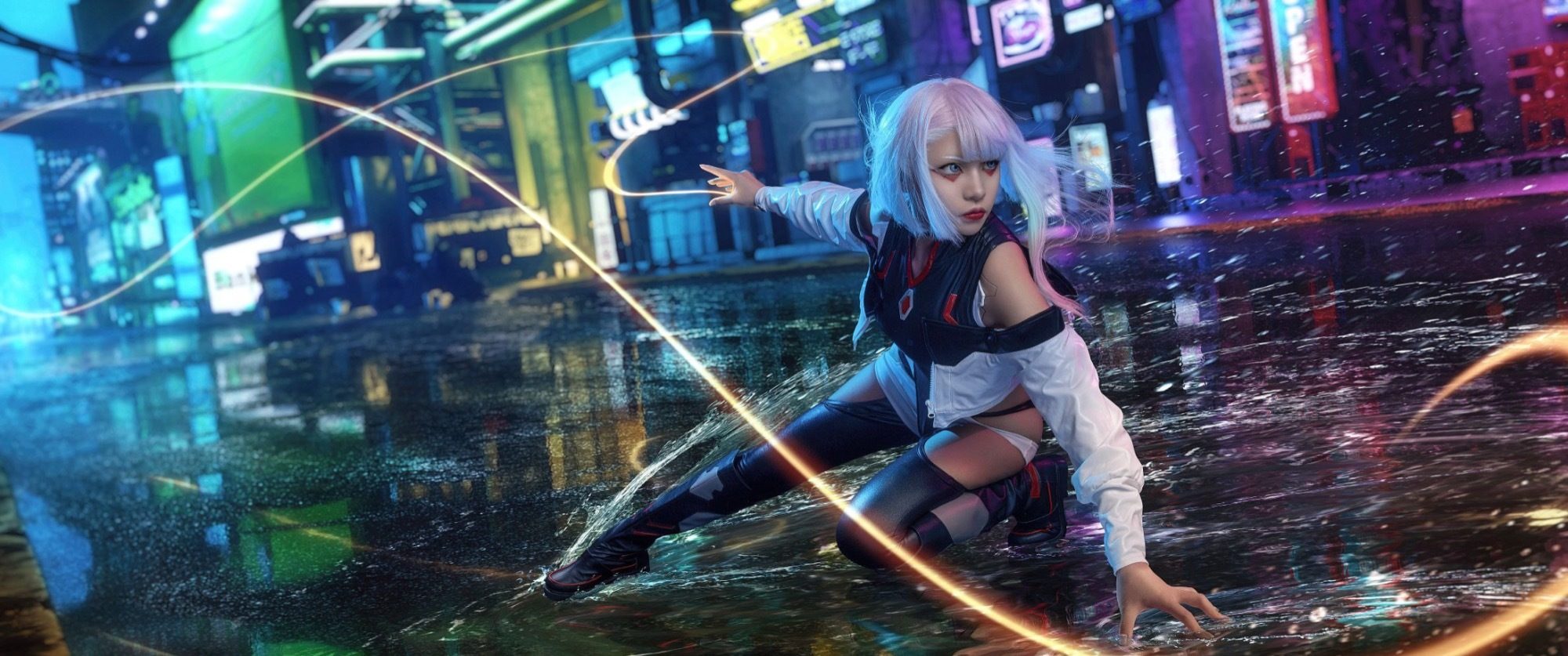 Nekokoyoshi 爆机少女喵小吉 - Lucy (Cyberpunk)
