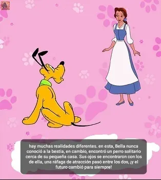 Pluto y bella