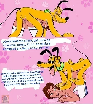 Pluto y bella