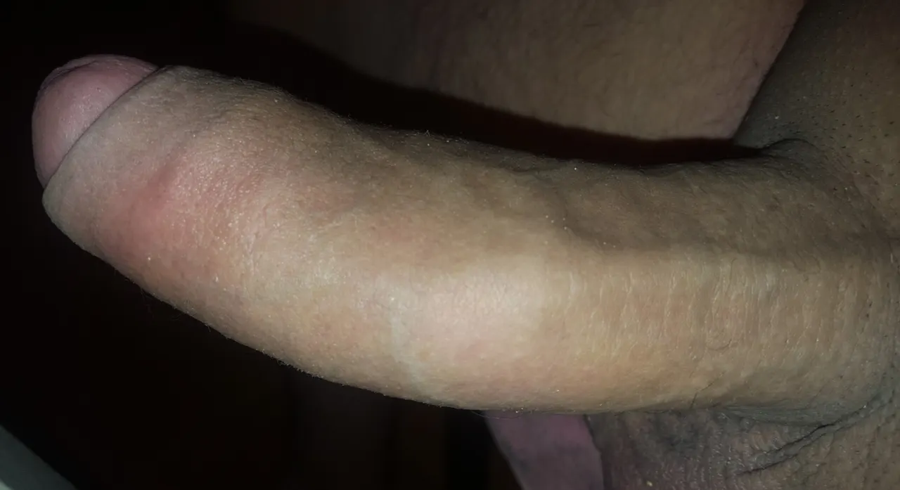 Mi pija antes y después de depilar