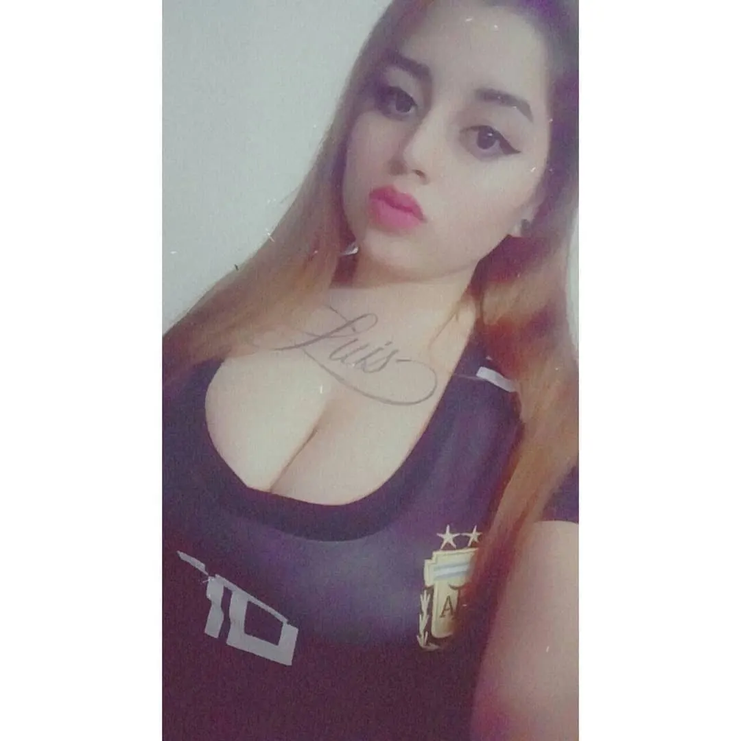 Ailen Rica hincha de river