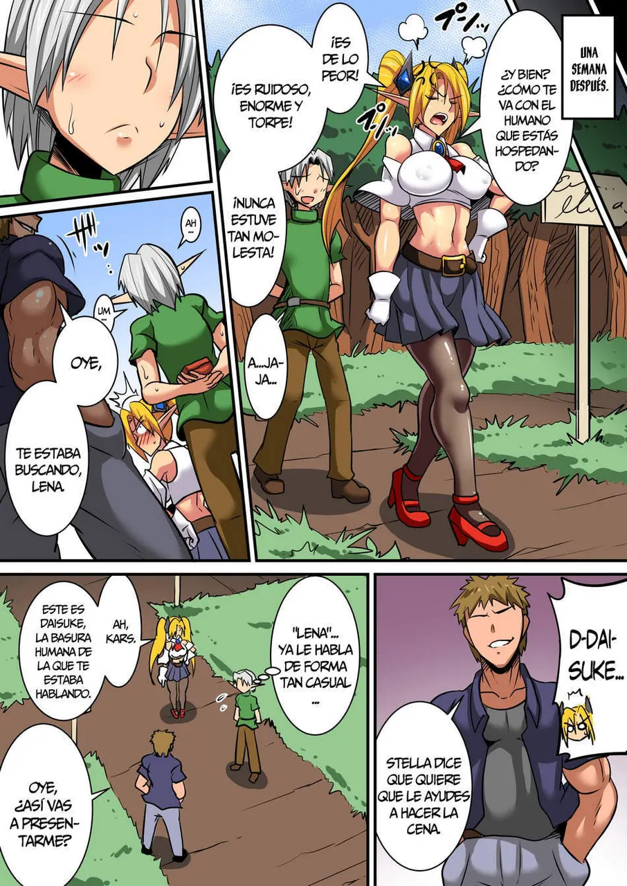 Elf Oyako to Pakopako Ibunka Kouryuu! ~Lena Hen~