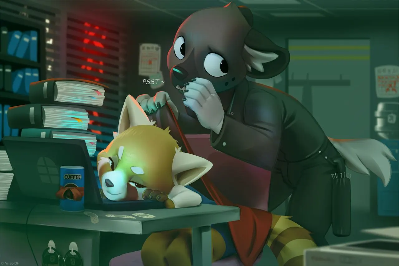 [Furry] Miles DF - Aggretsuko
