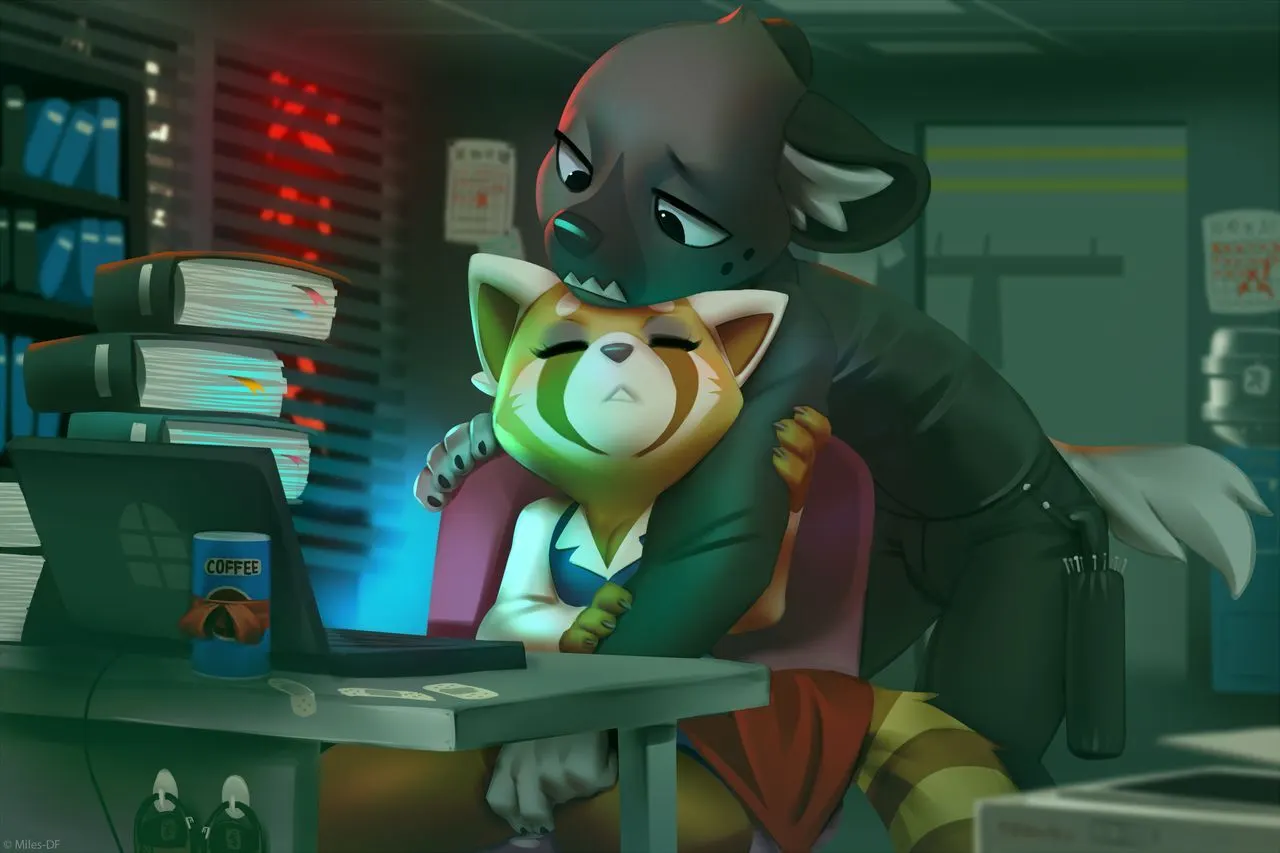 [Furry] Miles DF - Aggretsuko