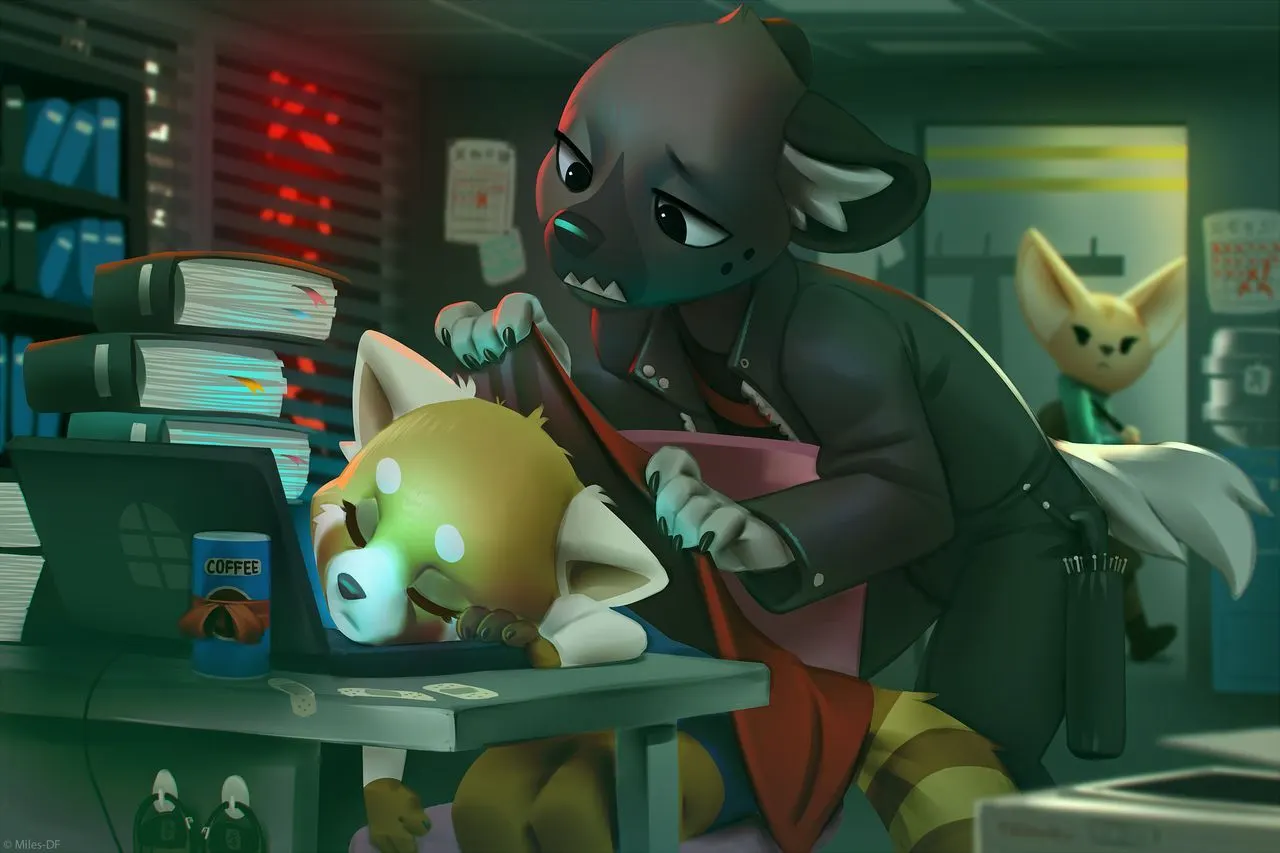 [Furry] Miles DF - Aggretsuko