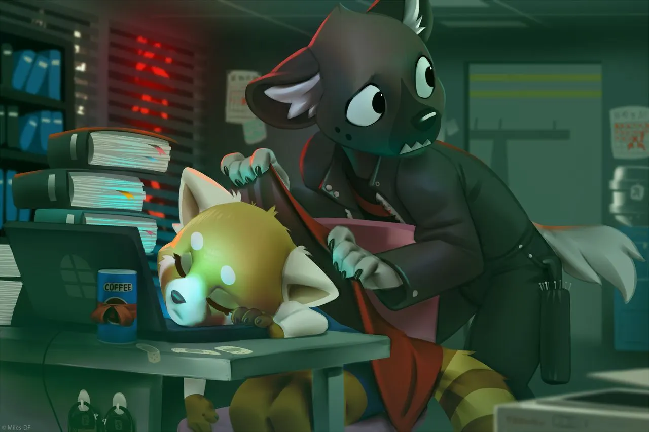 [Furry] Miles DF - Aggretsuko