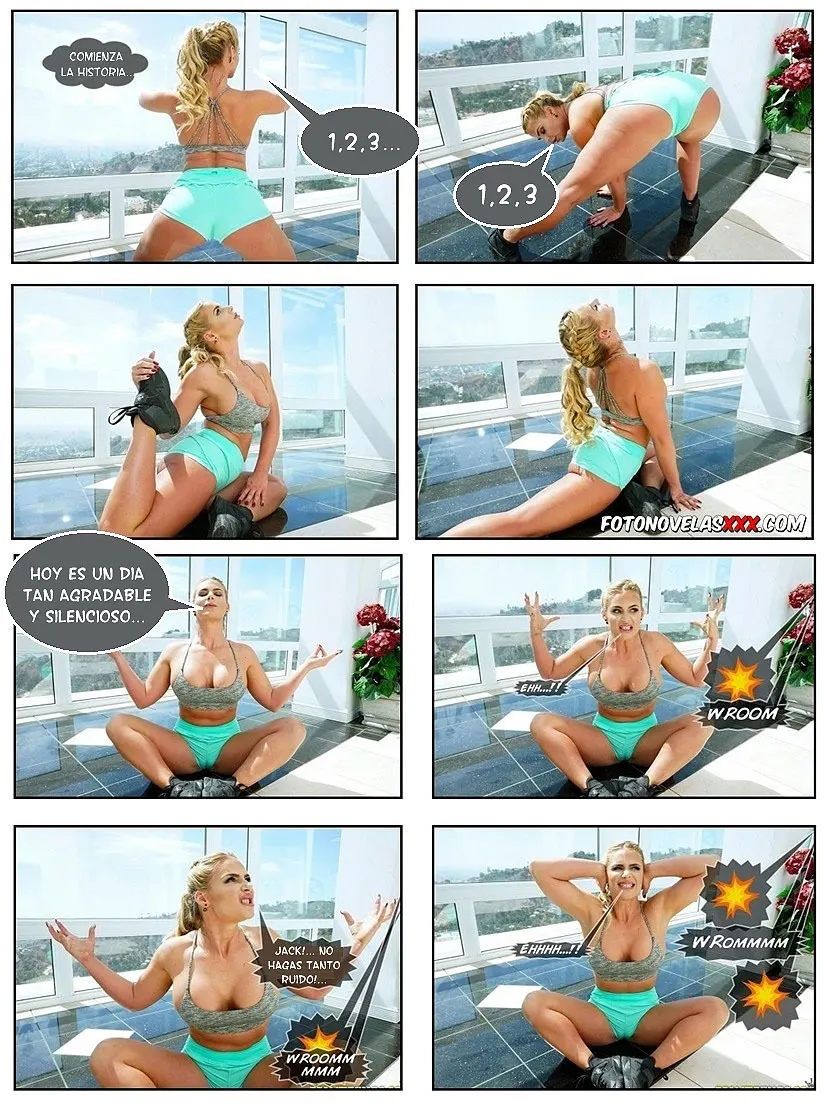 Madre fitness cómic 💪💪🏋‍♀️