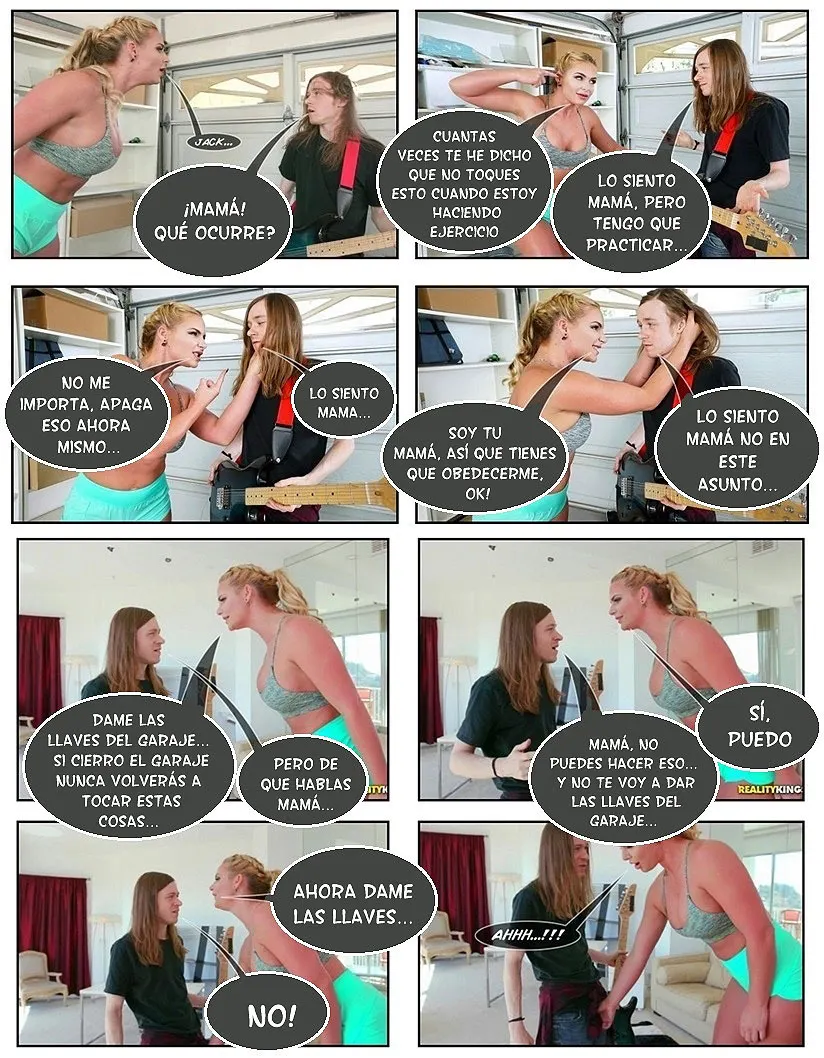 Madre fitness cómic 💪💪🏋‍♀️