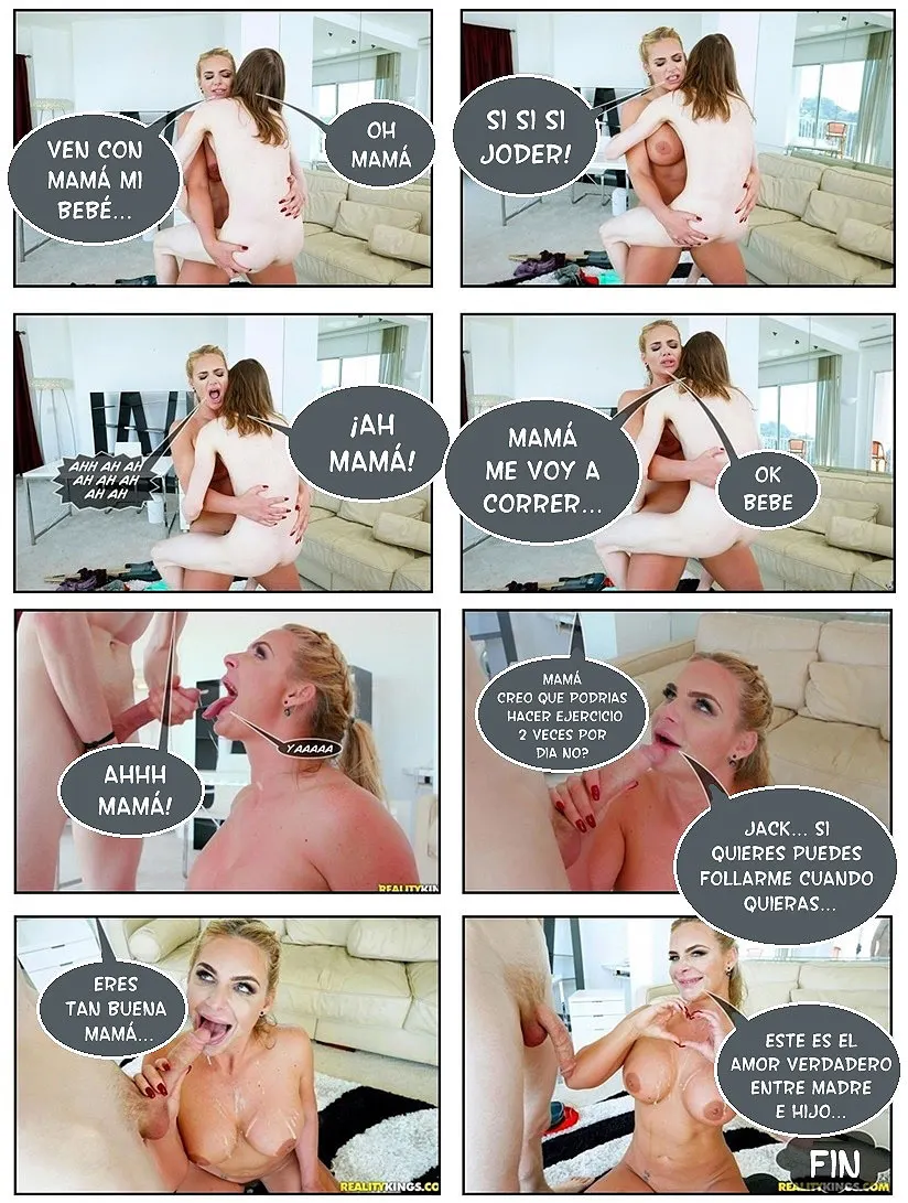 Madre fitness cómic 💪💪🏋‍♀️