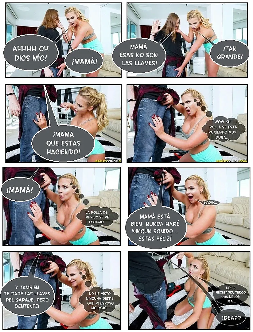 Madre fitness cómic 💪💪🏋‍♀️