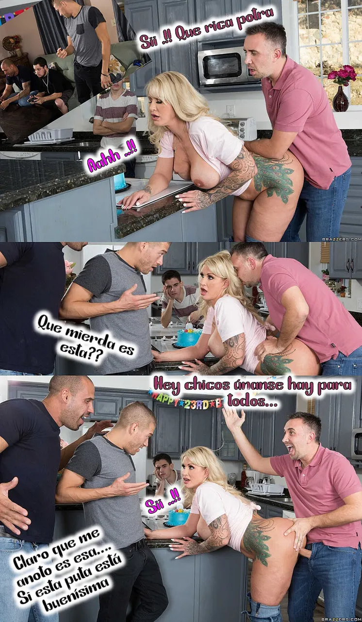 La tía puta 💯👩‍👦‍👦
