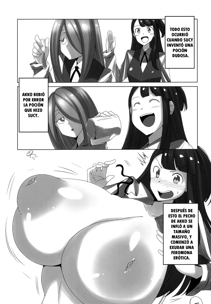 little witch academia futanari