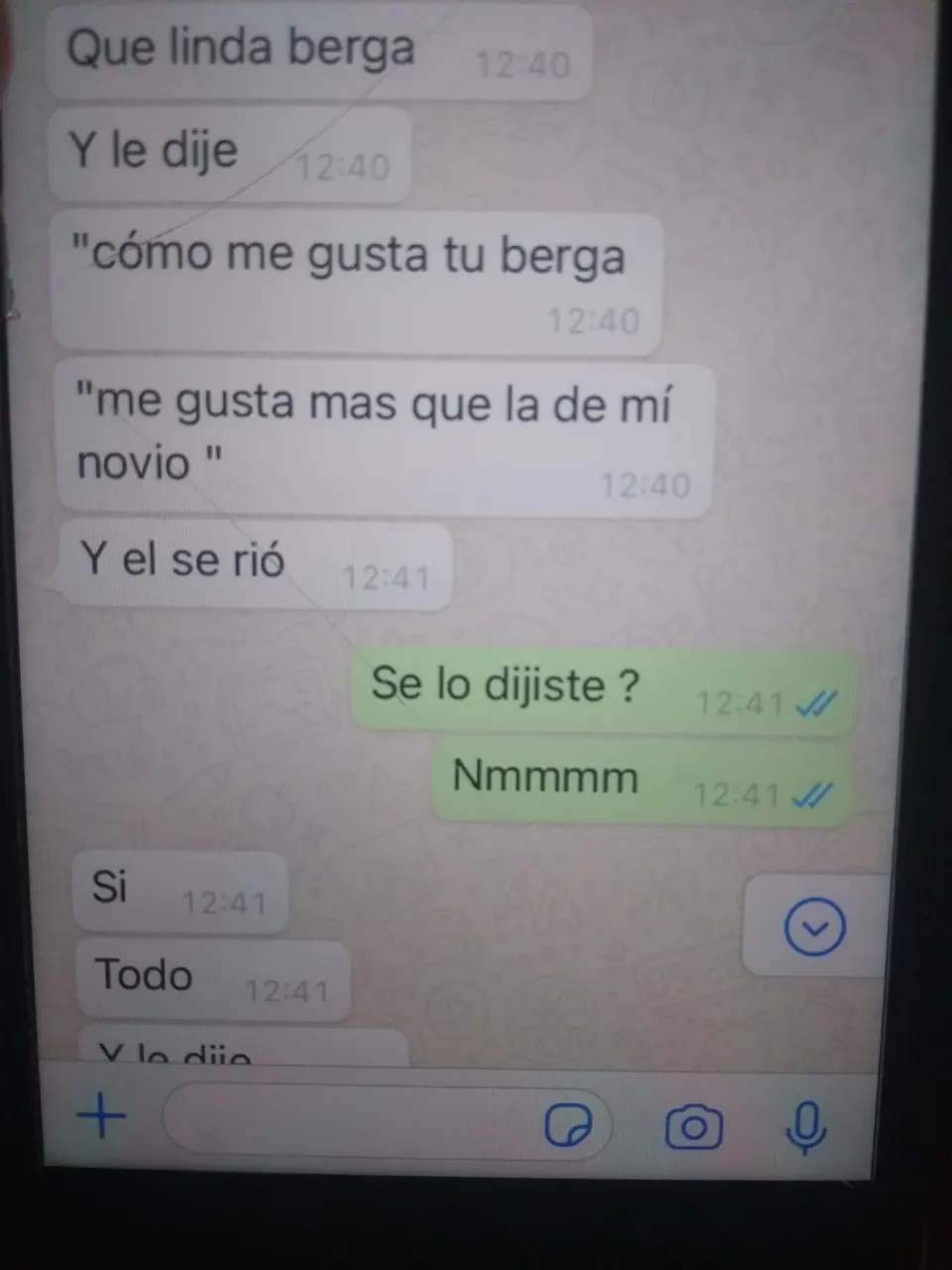 Mensajes Whatsapp cuckold